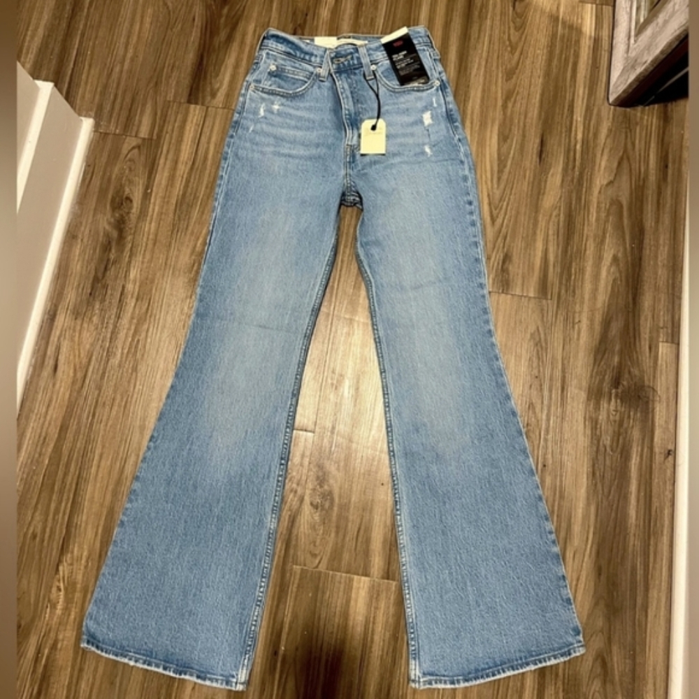 Levi's 70s High Rise Flare Jeans Marin Babe - Picture 10 of 10